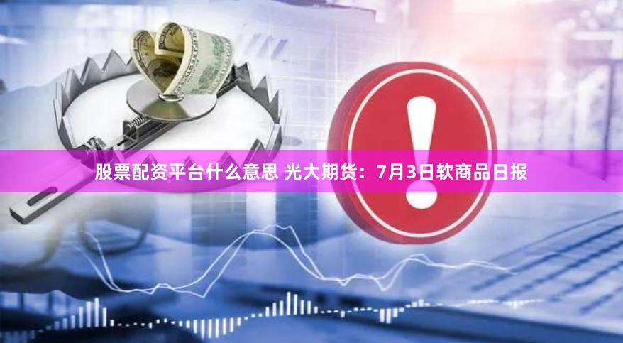 股票配资平台什么意思 光大期货：7月3日软商品日报